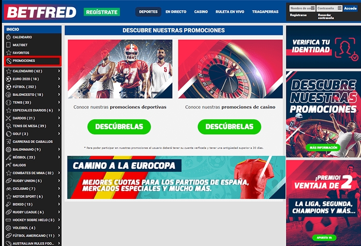 El sistema de bonos de Betfred. El sistema de bonos de Betfred.