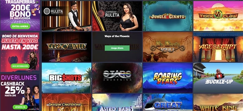 La ventana del casino online de Betfred. La ventana del casino online de Betfred.