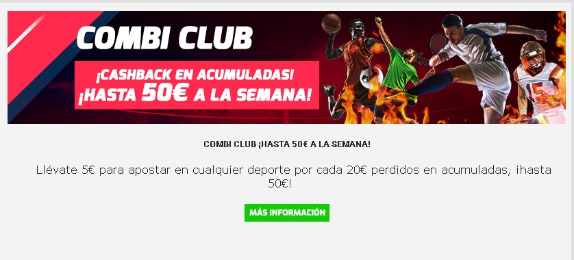 La promoción del Club Combi